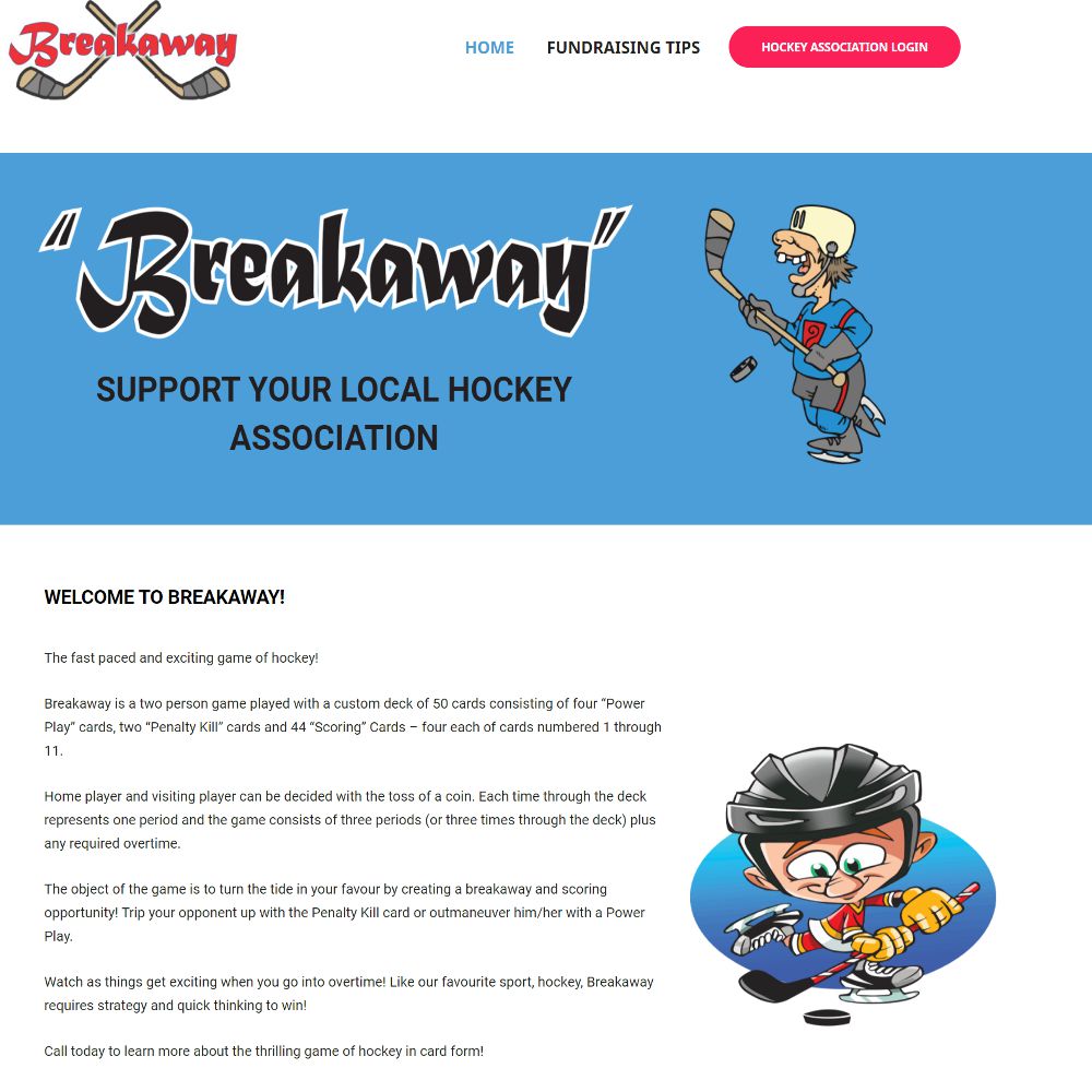 breakaway local hockey