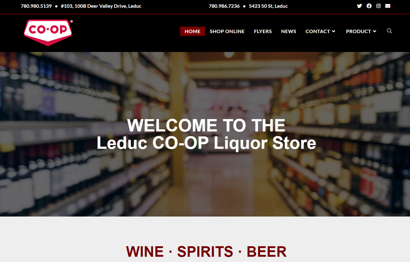 Read more about the article Leduc Co-Op Liquor Store