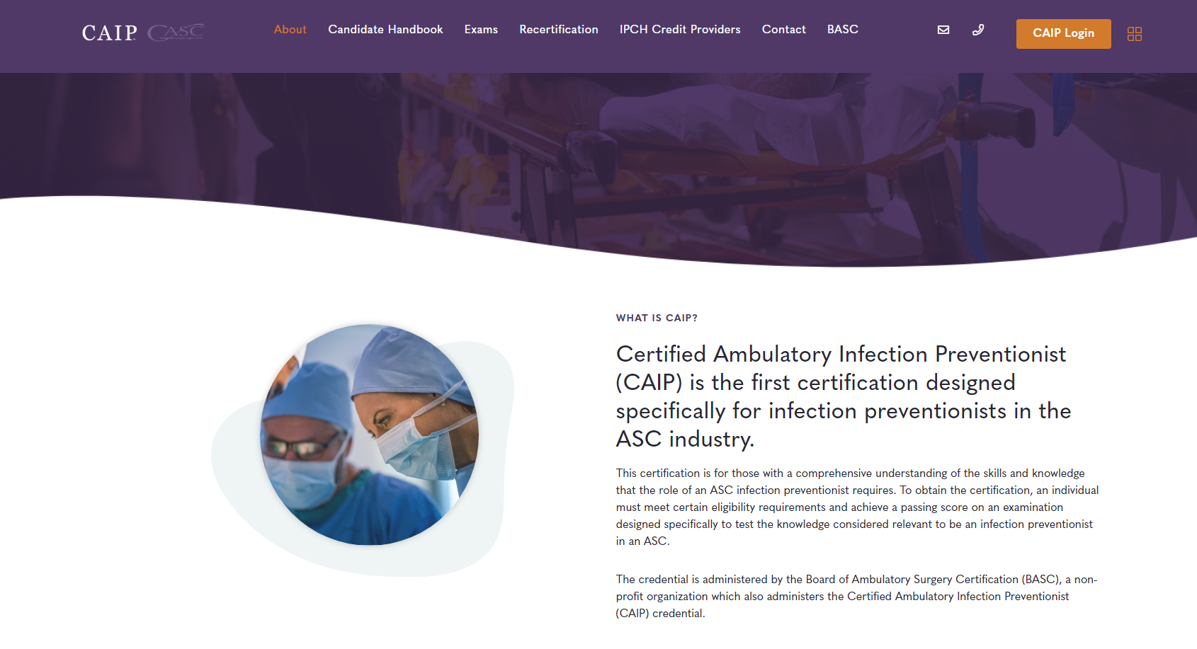 Read more about the article Certified Ambulatory Infection Preventionist (CAIP)